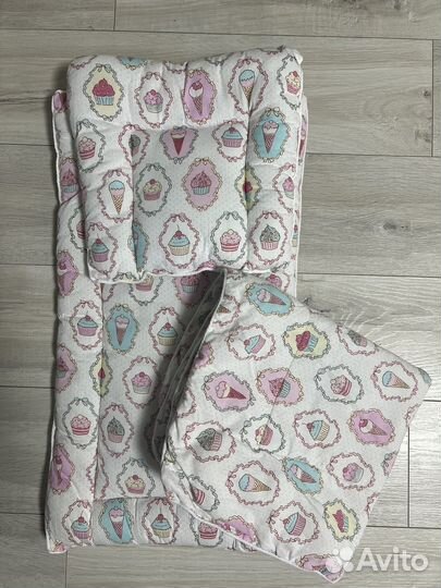 Конверт на овчине в коляску