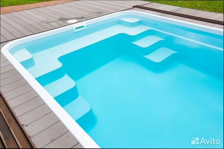 Композитный бассейн Эри premium