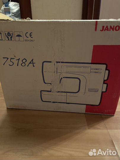 Швейная машина janome 7518 А