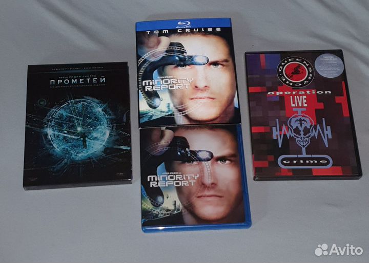 Фильмы Blue-ray DVD блюрей