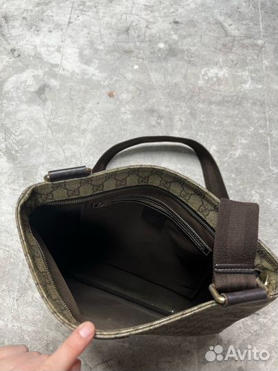 Gucci GG Canvas Mens Bag