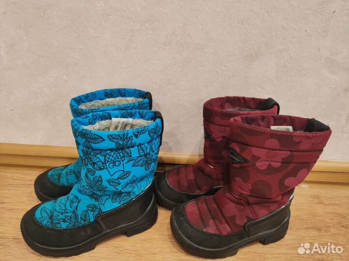 Зимние сапожки для девочки 28