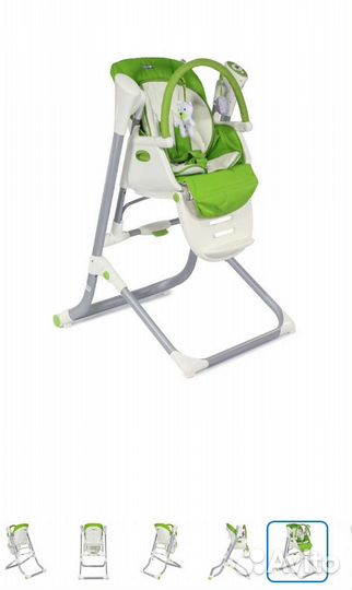 Стульчик для кормления babyton зелёный