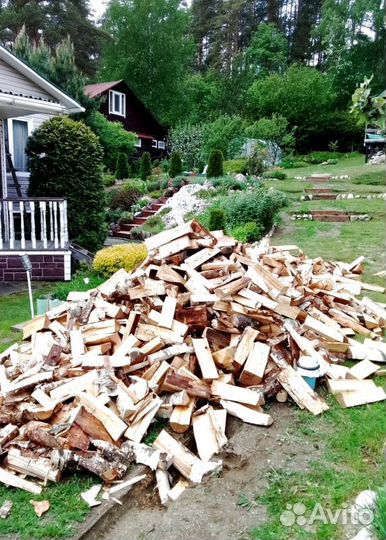 Дрова сухие в укладку