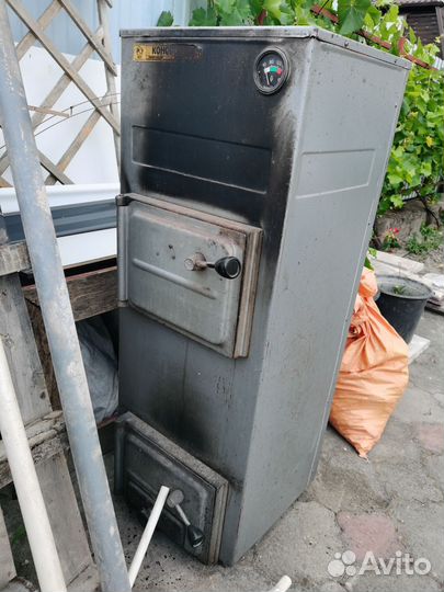 Дровяной котел бу