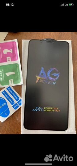 Матовое стекло на iPhone