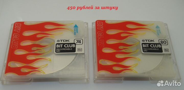 Минидиски Minidisc TDK Bit Club