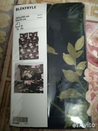 Постельное белье blekfryle, ikea, 200*200