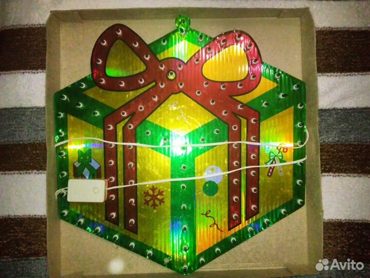 Ламповая гирлянда для нового года