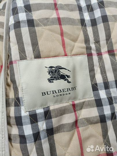 Стёганая куртка Burberry vintage