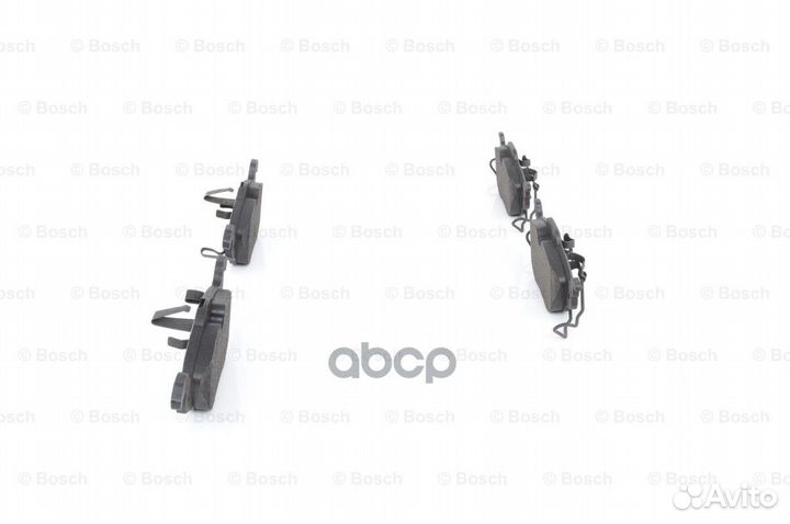 Колодки тормозные дисковые перед 0986424456