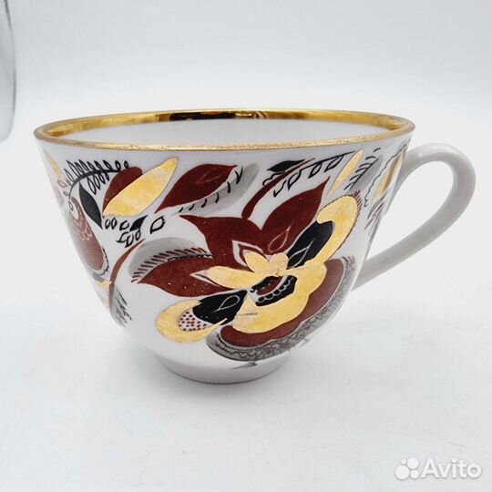 Чайная пара лфз. Фарфор СССР