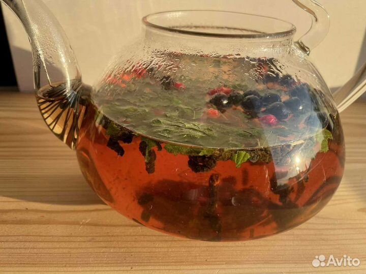 Иван-чай «Смородиновый», ягоды смородины, крепкий