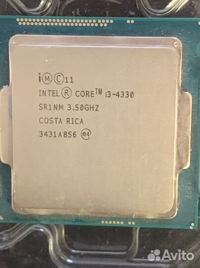 Процессор lga1150 intel core i3-4330