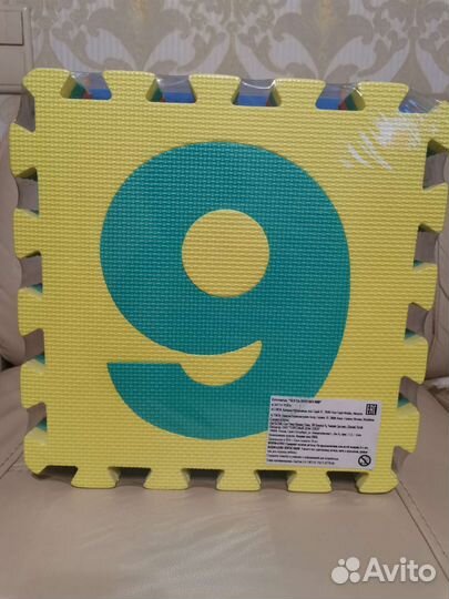 Детский коврик пазл