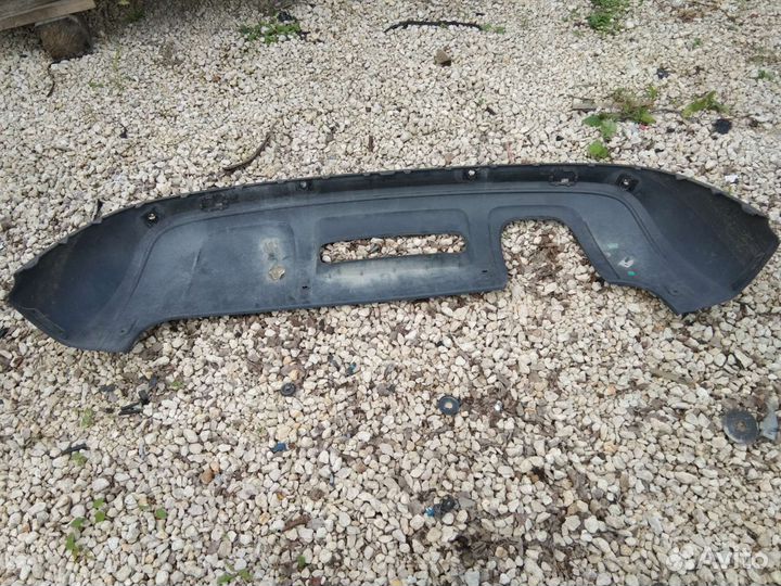 Юбка заднего бампера Ауди Q3