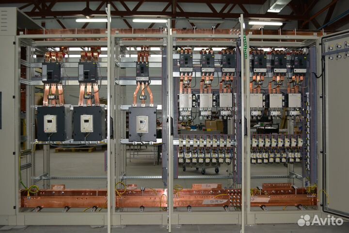 Сборка и подключение щитов,рву,грщ.освещение