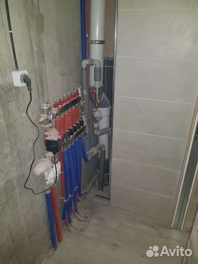 Сантехника. Системы отопления. Водяной теплый пол