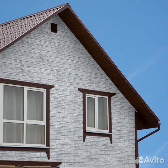 Фасадные панели Я-Фасад Крымский сланец серебро