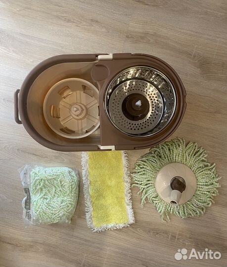 Швабра с ведром и отжимом