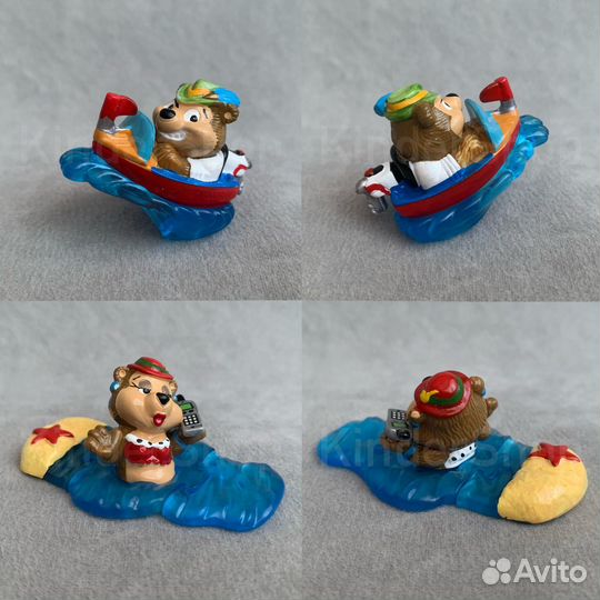 Киндер серия Медведи на рыбалке