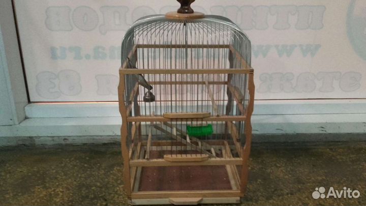 Клетки для птиц из дерева (буковые)