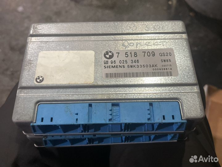 Эбу АКПП бмв е39 м54