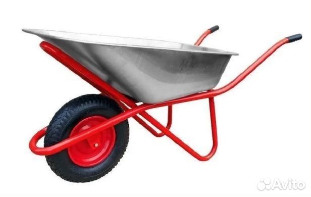 Тачка строительная 1-кол 20/36 5/33 колесо 12/100