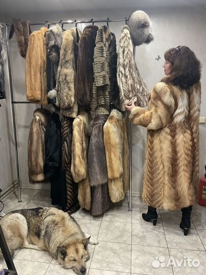 Шуба из соболя,лисы,хорька,ласки и других