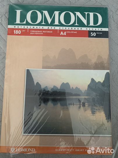 Фотобумага lomond