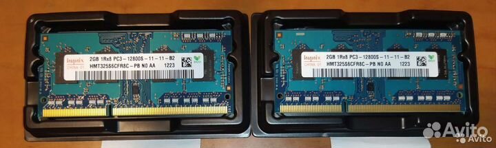 Hynix 2GB 1Rx8 PC3-12800S-11-11-B2