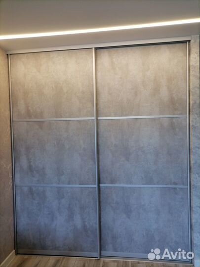 Двери купе в нишу градеробная шкаф купе