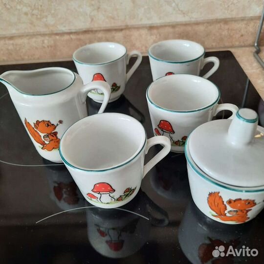 Детский чайный сервиз винтаж