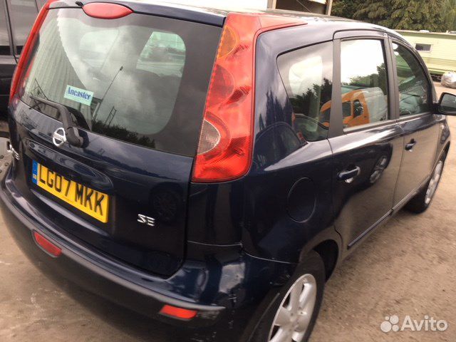 Разбор на запчасти Nissan Note E11