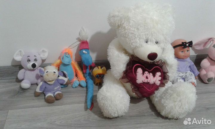 Мишка Тедди и другие игрушки пакетом