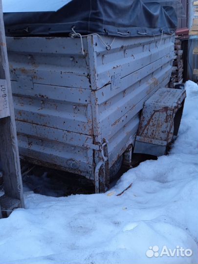 Прицеп бортовой СпецМашПрицеп 849013, 1994