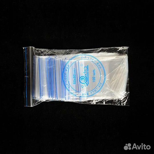 Пакет с замком 60*80 40мк 100/упак 240 упак/кор