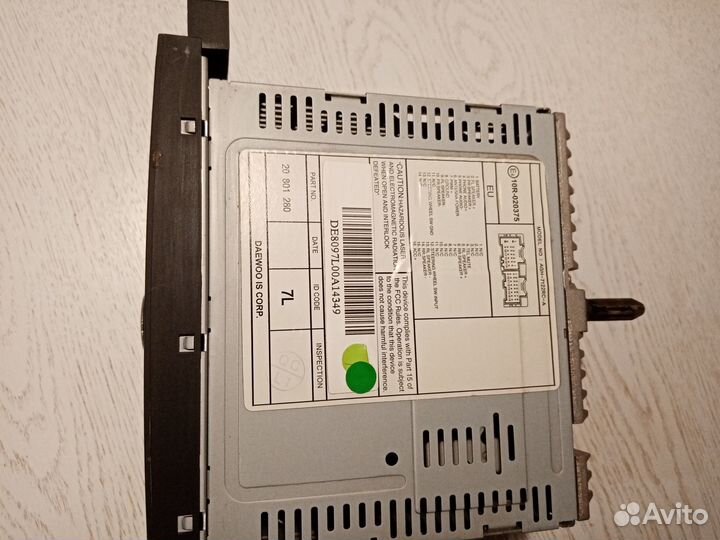 Магнитола Chevrolet Captiva (2006 - 2011)