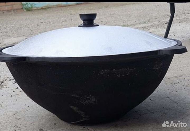 Казан чугунный (афганский казан, печи)