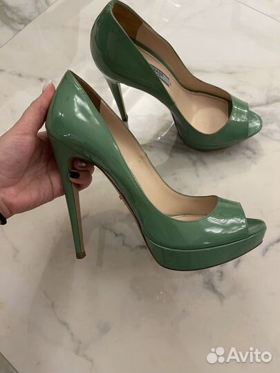 Винтажные Туфли Prada 37 оригинал