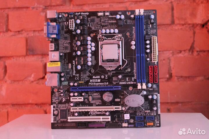 Материнская плата 1156 +i3 530