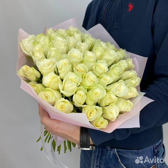 51 роза букет