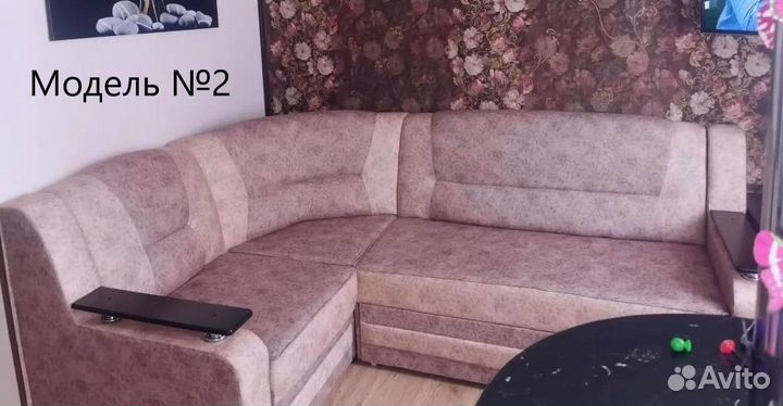 Диван угловой с баром от фабрики