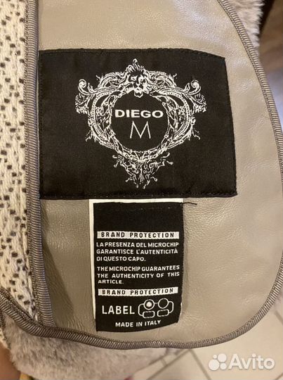 Дубленка-жилет Diego M