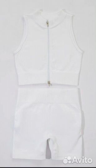 S119. Белый спортивный комплект