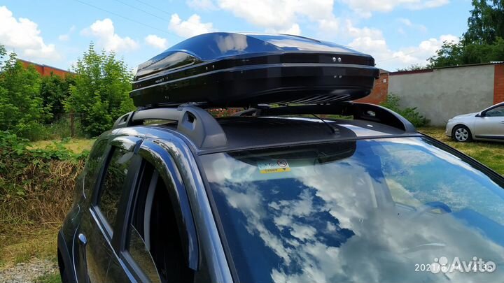 Бокс черный глянец Магнум 390 на Duster