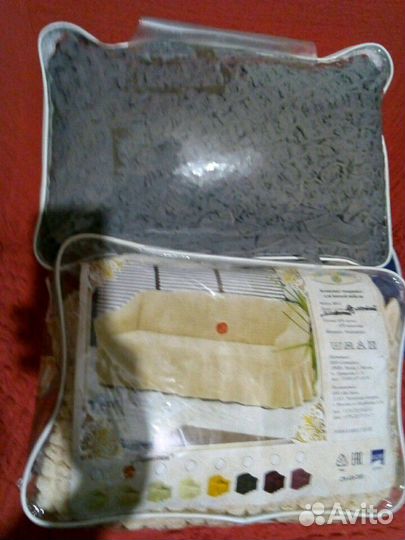 Чехол на диван и два кресла