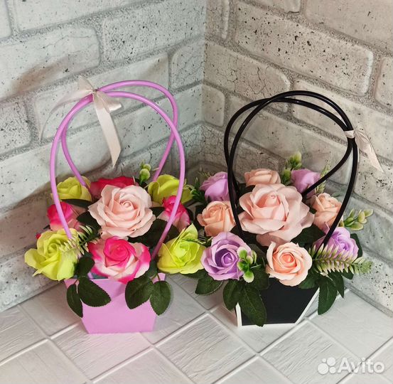 Букеты пенных цветов