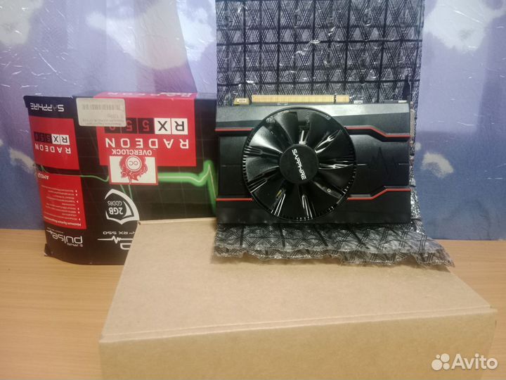 Видеокарта rx 550 2gb gddr5