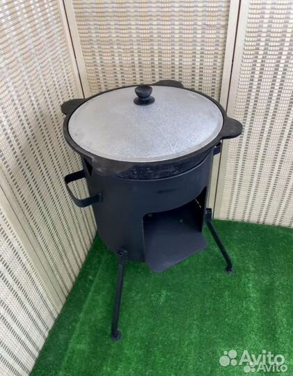 Казан чугунный универсальный